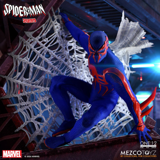 Mezco One 12 Collective Spider Man 2099 1/12 Scale Marvel Action Figure