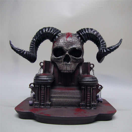 Shao Kahn Throne diorama for 1/12 scale Mortal Kombat figures – throne only, available at Sugoi Collectible in New Zealand and Australia