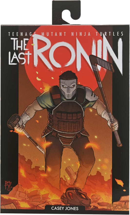 NECA Teenage Mutant Ninja Turtles The Last Ronin Casey Jones 7” Figure – Available at Sugoi Collectible for NZ and AUS collectors