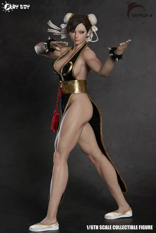Playtoy P023A Chun-Li 2.0 (Black)