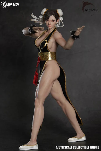 Playtoy P023A Chun-Li 2.0 (Black)