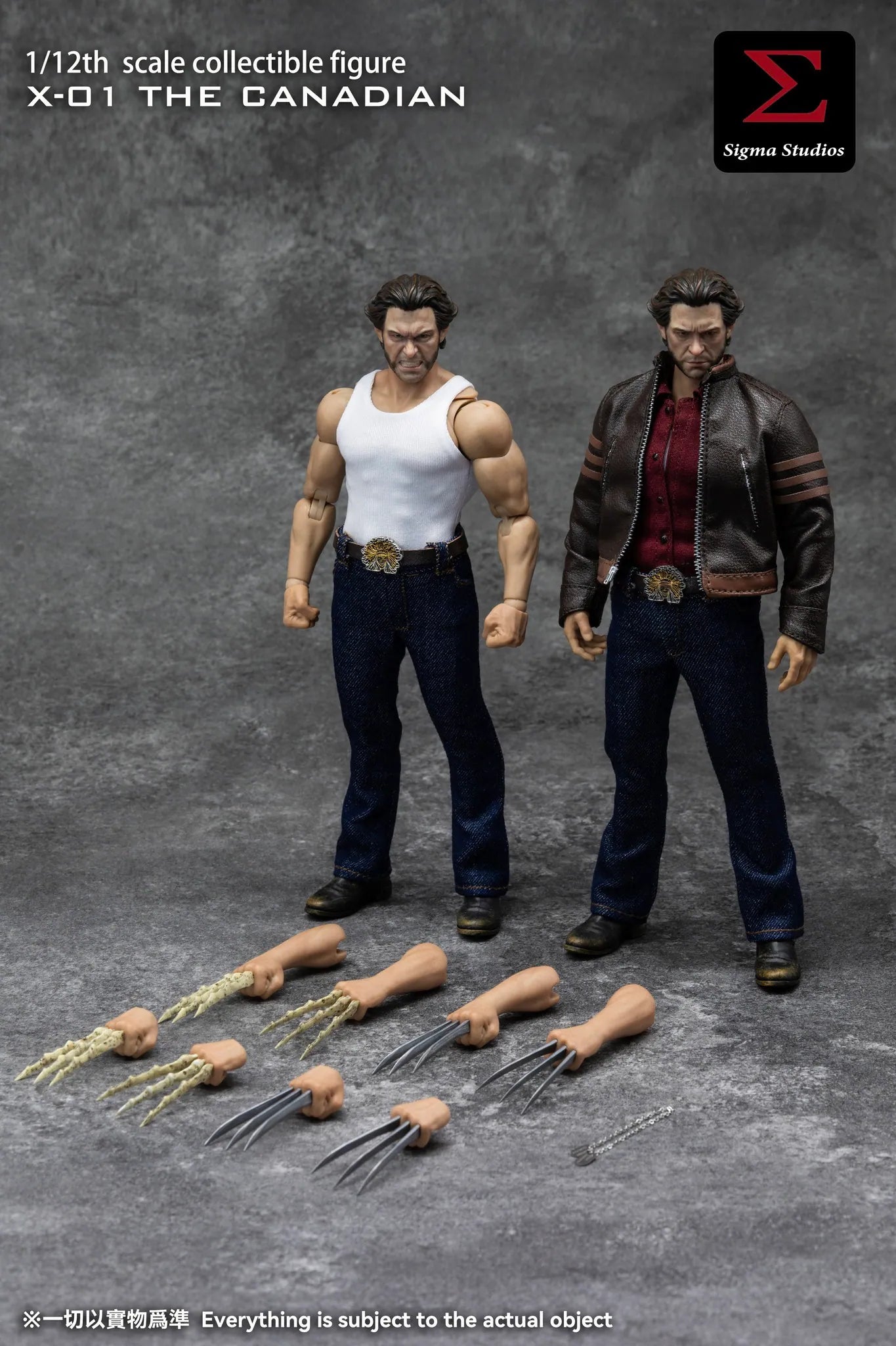 Sigma Toys X-01 The Canadian 1/12 scale action figure two pack pre-order Sugoi collectible NZ