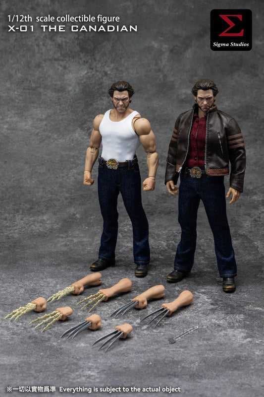 Sigma Toys X-01 The Canadian 1/12 scale action figure two pack pre-order Sugoi collectible NZ