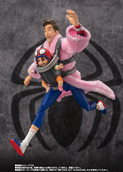 Spider-Man: Across the Spider-Verse – Peter B. Parker & Mayday S.H.Figuarts Action Figure by Bandai Sugo Collectible NZ