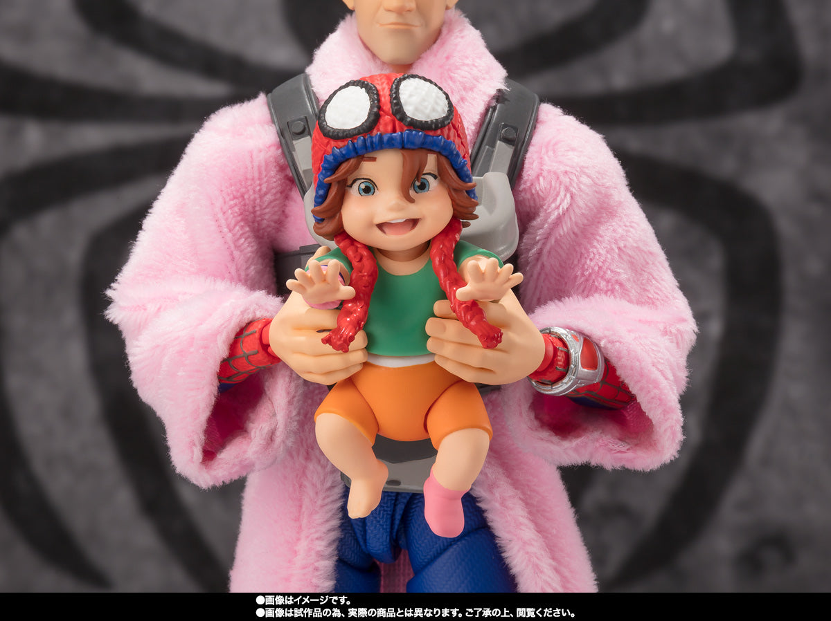Spider-Man: Across the Spider-Verse – Peter B. Parker & Mayday S.H.Figuarts Action Figure by Bandai Sugo Collectible NZ
