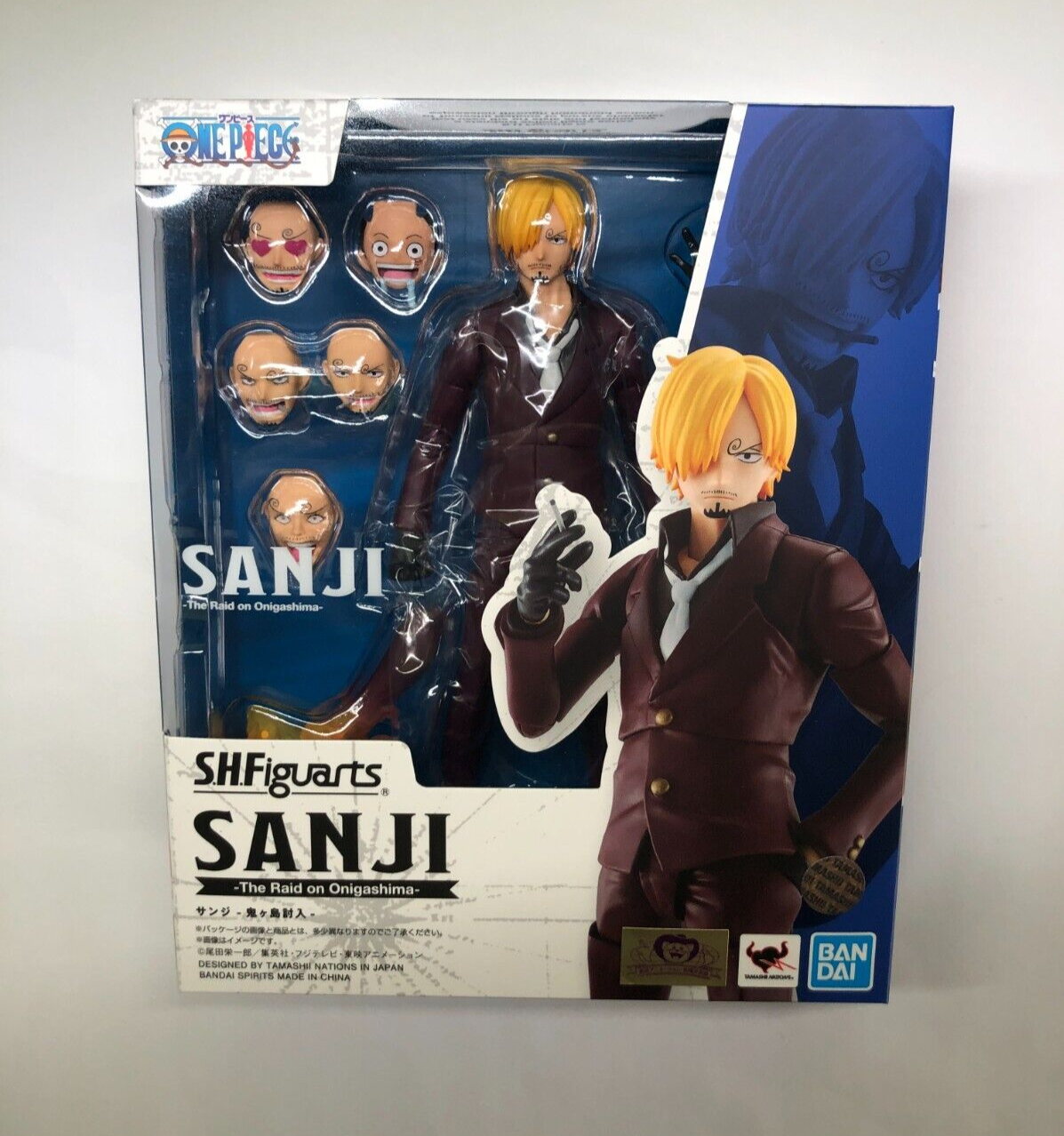 Bandai S.H.Figuarts One Piece Sanji Invasion of Onigashima SHF figuart