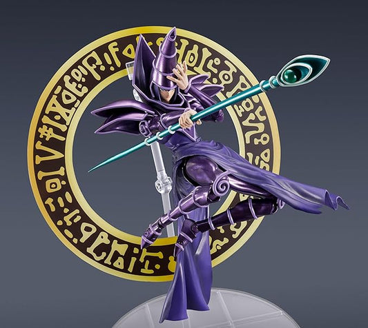 Bandai S.H.MonsterArts Yu-Gi-Oh! Dark Magician action figure collectible
