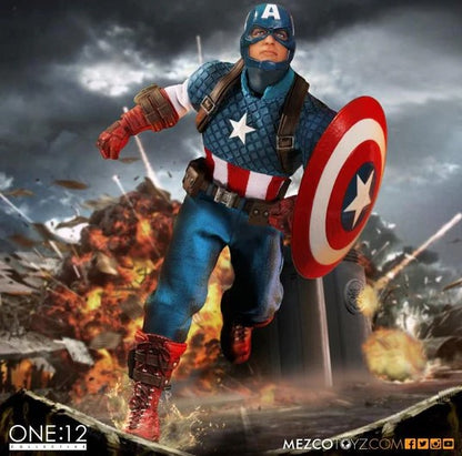 Mezco One: 12 Collective Captain America Action Figure