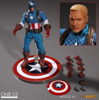 Mezco One: 12 Collective Captain America Action Figure