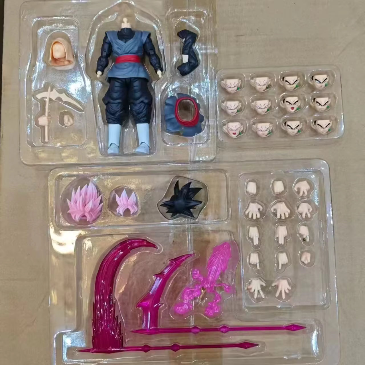 DIMENSIONIA Studio Dragon Ball Black Goku 1/12 Scale Action Figure