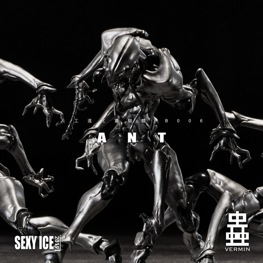 Sexy Ice Vermin Series Artificial Evolution B006 Ant 1/12 scale action figure with accessories and display stand