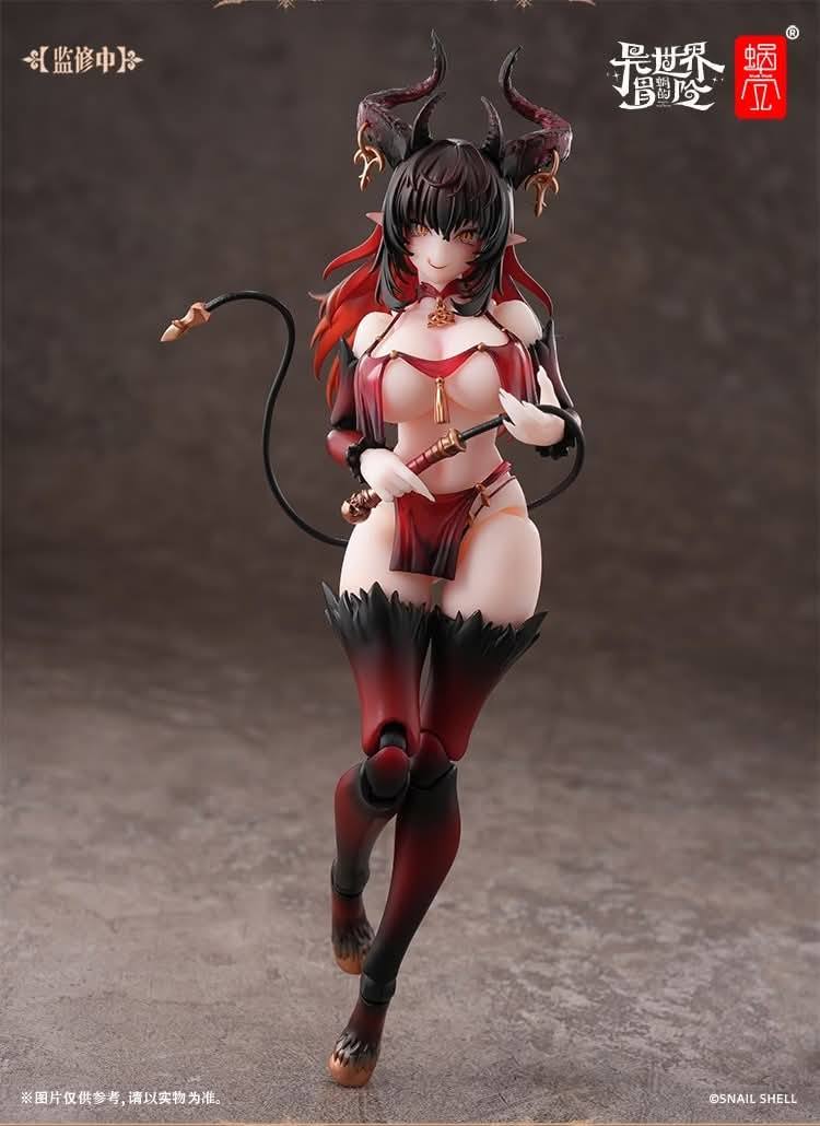Snail Shell Succubus Second Phase 1/12 Action Figure + Feet Accessories Pack