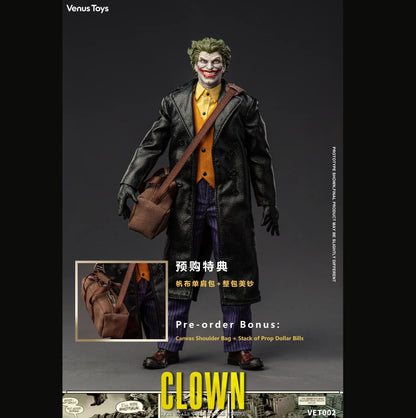 (Pre-order) Venus Toys The Clown VET002 1/12 Scale Action Figure with Pre-Order Bonus