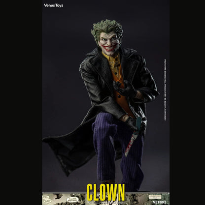 (Pre-order) Venus Toys The Clown VET002 1/12 Scale Action Figure with Pre-Order Bonus
