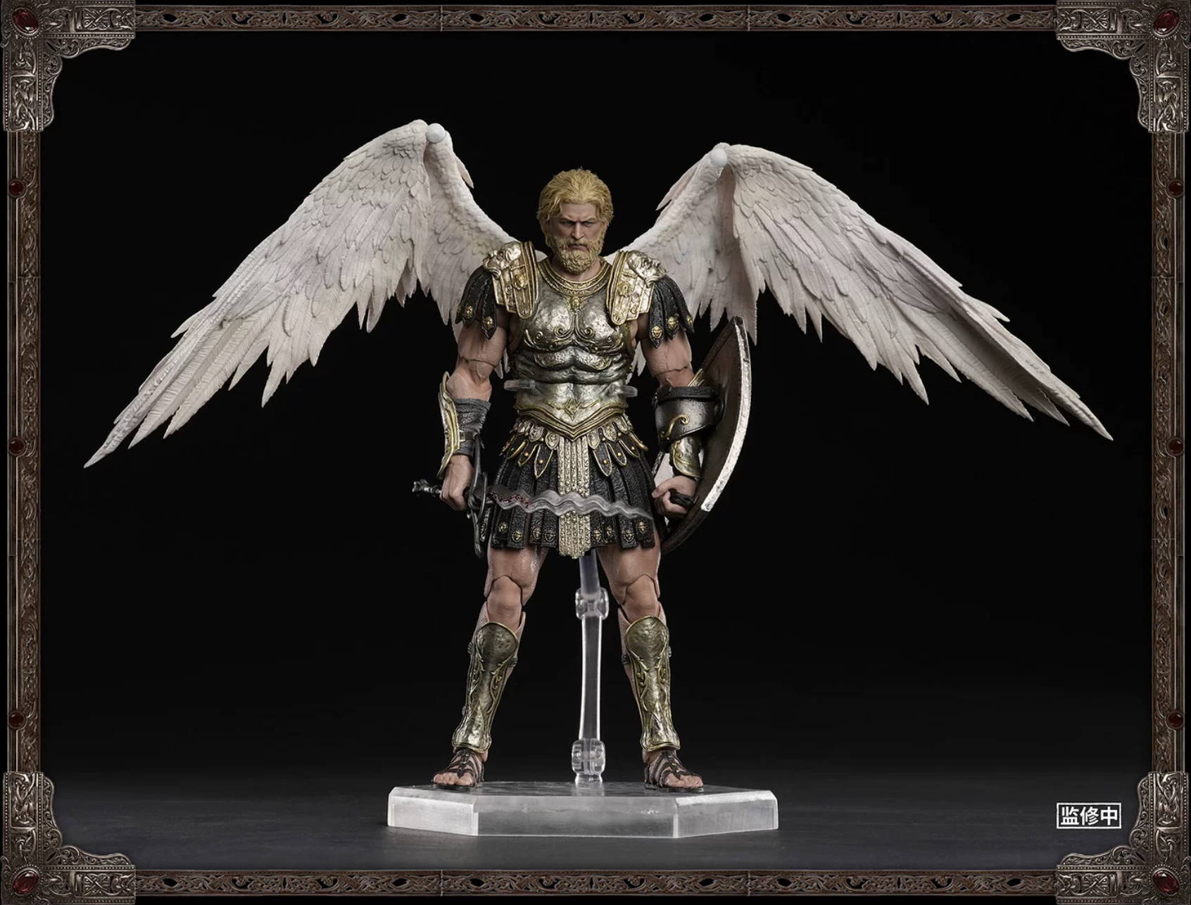 Fusion Fantasy Heroes of Might and Magic III Archangel Deluxe Ver 1/12 Scale Action Figure with sword shield and feather effects