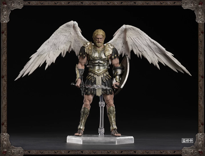 Fusion Fantasy Heroes of Might and Magic III Archangel Deluxe Ver 1/12 Scale Action Figure with sword shield and feather effects