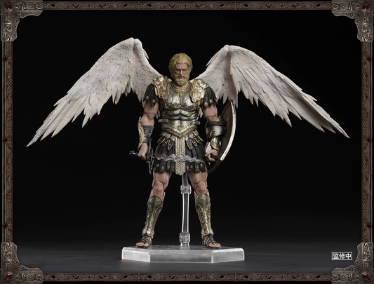 Fusion Fantasy Heroes of Might and Magic III Archangel Deluxe Ver 1/12 Scale Action Figure with sword shield and feather effects
