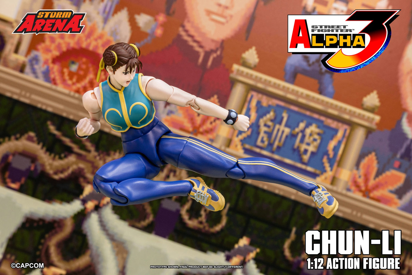 Pre-order Storm Arena: Street Fighter Alpha 3 – Chun-li (1/12 Scale Action Figure)