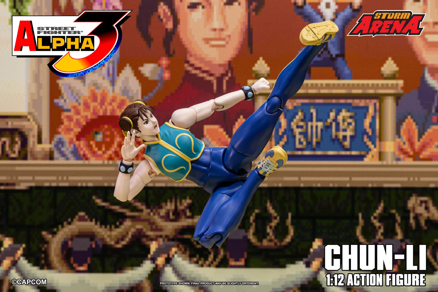 Pre-order Storm Arena: Street Fighter Alpha 3 – Chun-li (1/12 Scale Action Figure)