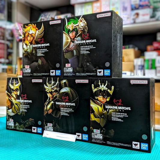 Saint Cloth Myth EX – Golden Limited Edition 5-Figure Set (Tamashii Nations Exclusive)