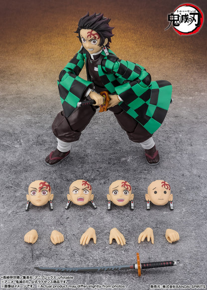 (Pre-order)Bandai S.H.Figuarts Demon Slayer - Tanjiro Kamado Infinity Castle Ver. (Reissue) 1/12 Action Figure