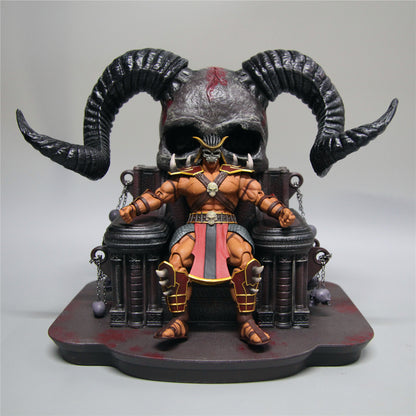 Shao Kahn Throne diorama for 1/12 scale Mortal Kombat figures – throne only, available at Sugoi Collectible in New Zealand and Australia