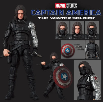 (Pre-order) Marvel Avengers Winter Soldier - Mafex Action Figure (Reissue)
