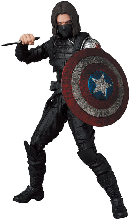 (Pre-order) Marvel Avengers Winter Soldier - Mafex Action Figure (Reissue)