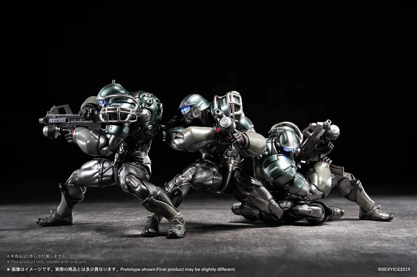 SEXYiCE PURE.ICE × VERMIN Series - UNKVAL Assault Type I Smasher Anaconda Strike Ver. 1/12 Scale Action Figure