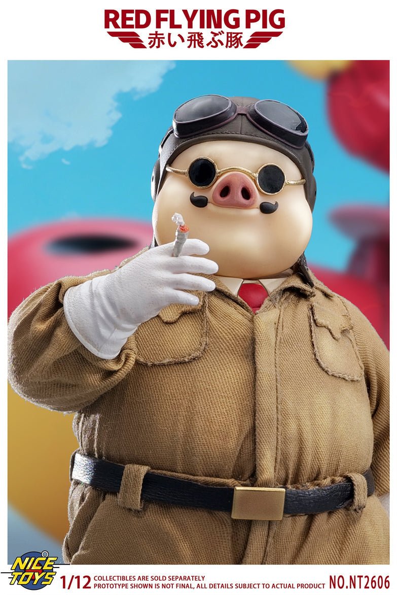 (Pre-order) NICETOYS Red Flying Pig NT2606A 1/12 Action Figure