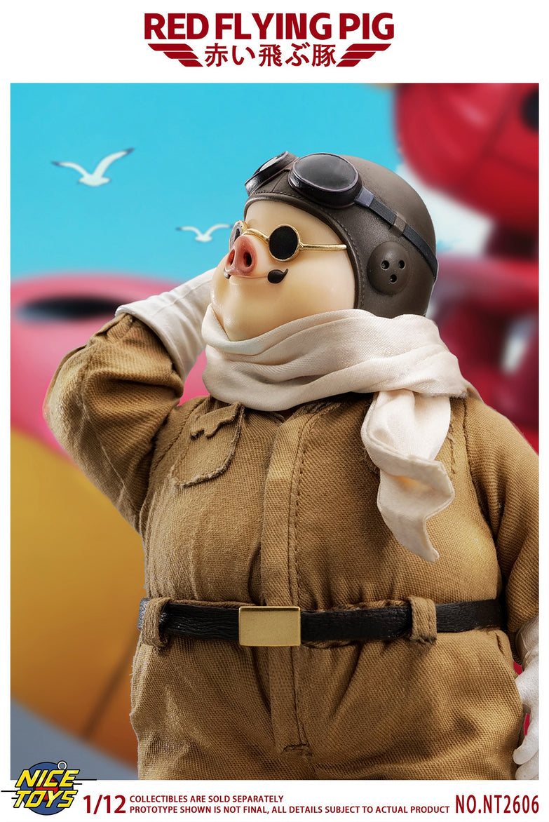 (Pre-order) NICETOYS Red Flying Pig NT2606A 1/12 Action Figure
