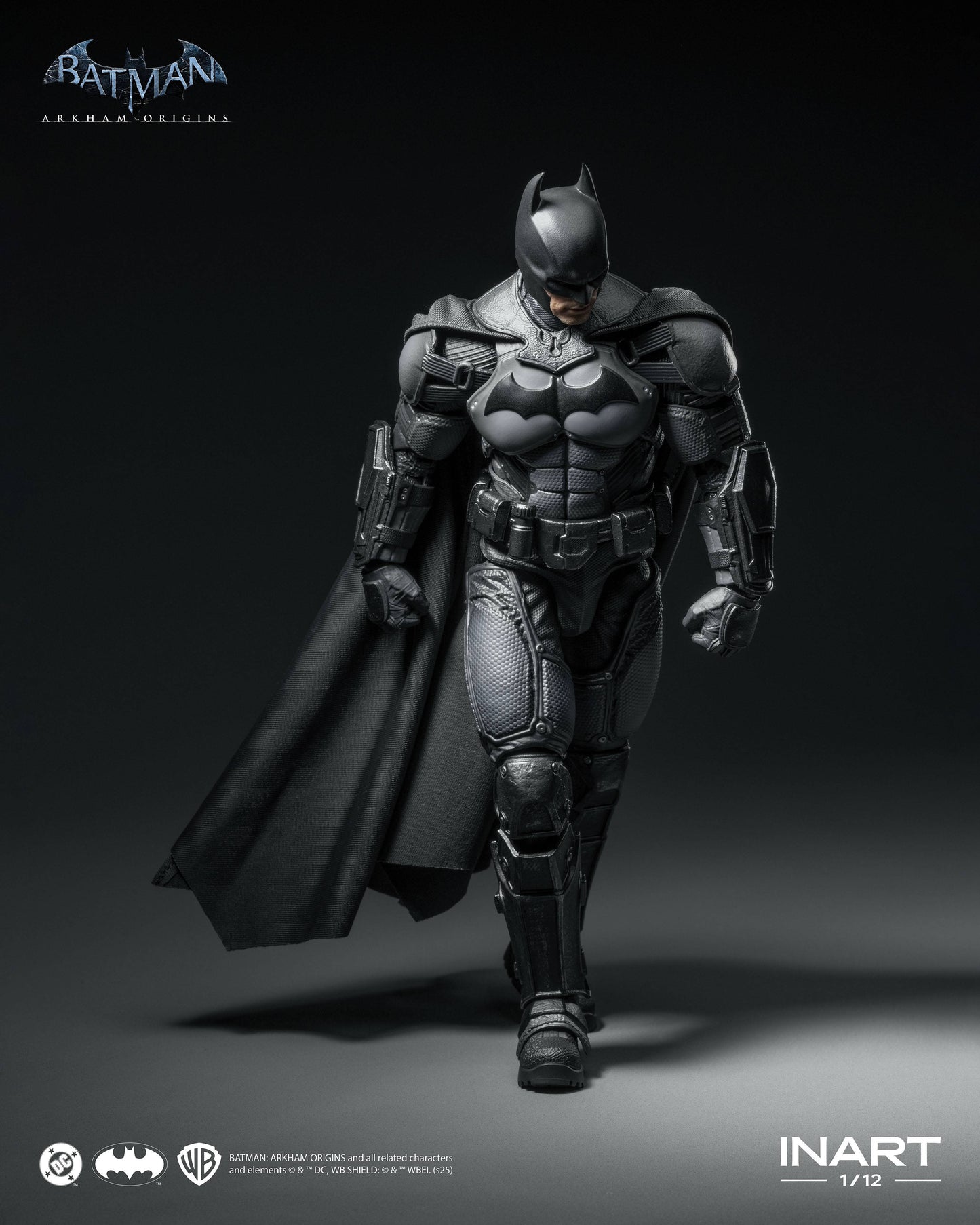 (Pre-order) INART Batman: Arkham Origins Batman (Battle Damaged Ver.) 1/12 Scale Action Figure