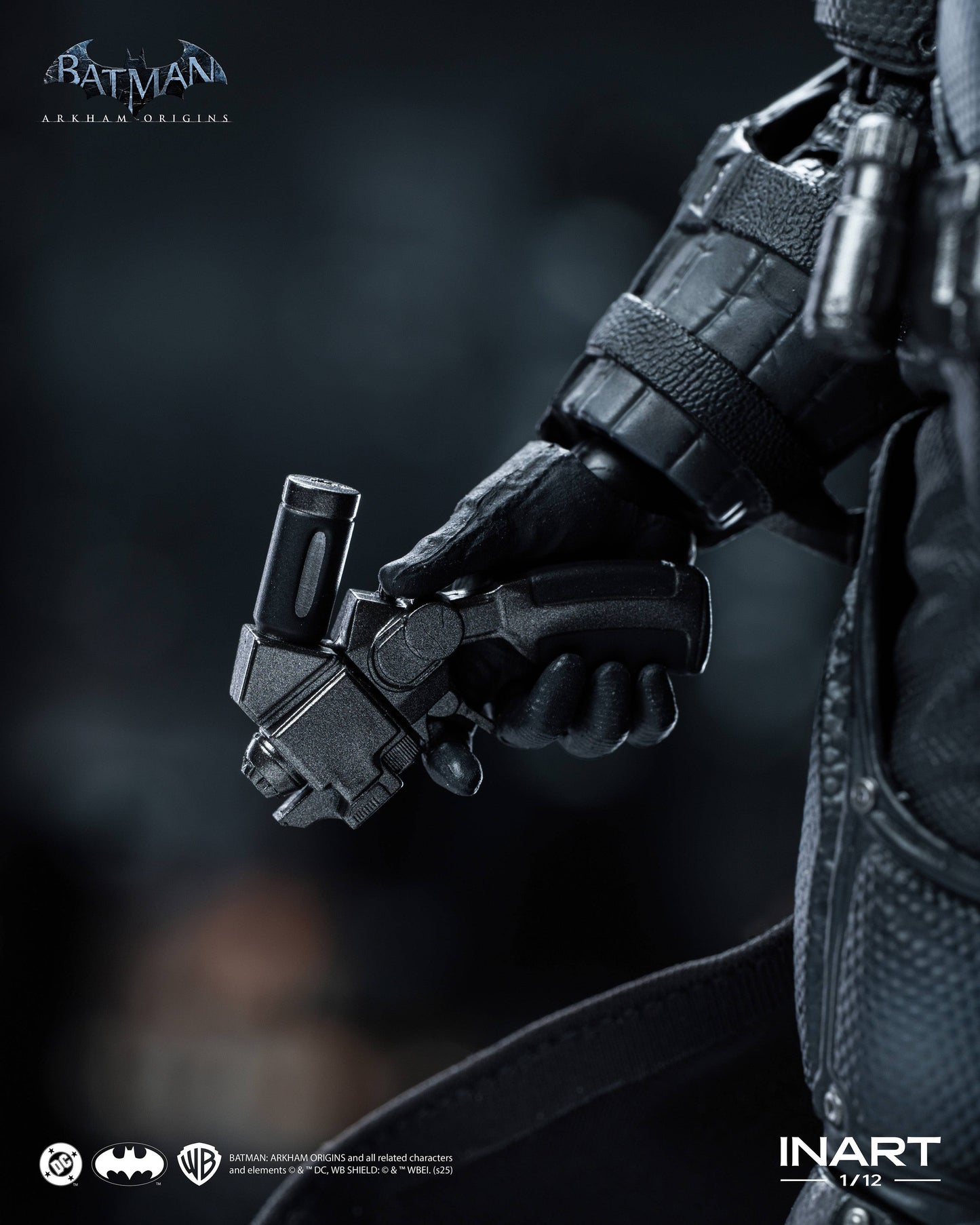 (Pre-order) INART Batman: Arkham Origins Batman (Battle Damaged Ver.) 1/12 Scale Action Figure