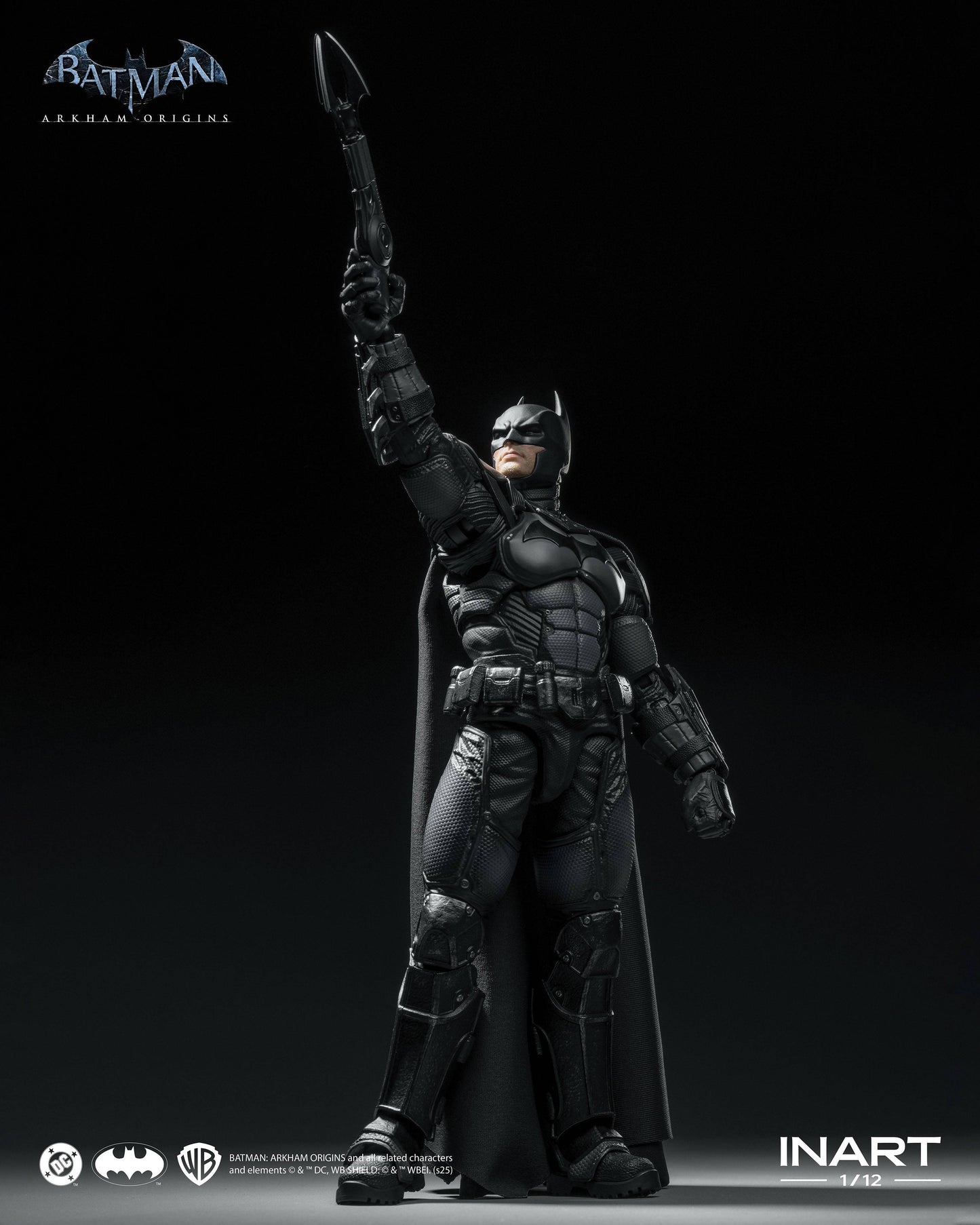 (Pre-order) INART Batman: Arkham Origins Batman (Battle Damaged Ver.) 1/12 Scale Action Figure