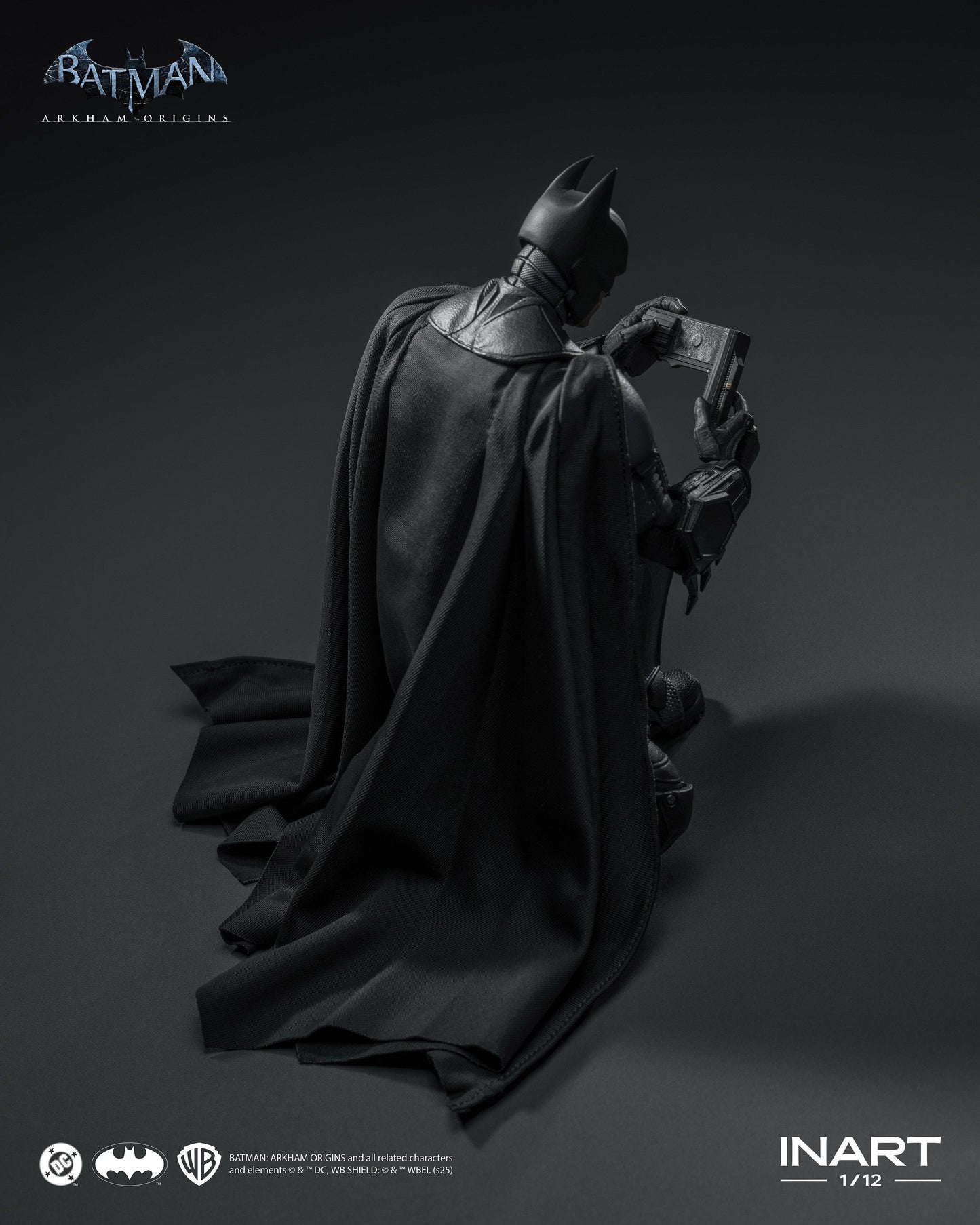 (Pre-order) INART Batman: Arkham Origins Batman (Battle Damaged Ver.) 1/12 Scale Action Figure
