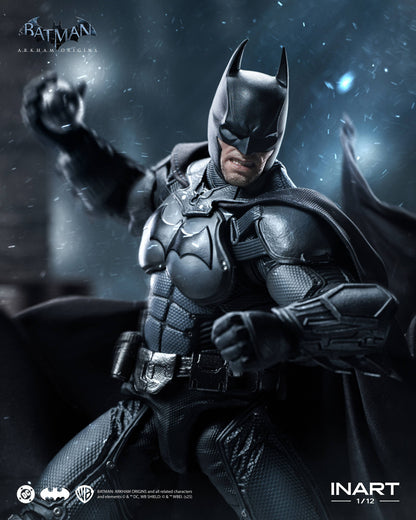(Pre-order) INART Batman: Arkham Origins Batman (Battle Damaged Ver.) 1/12 Scale Action Figure