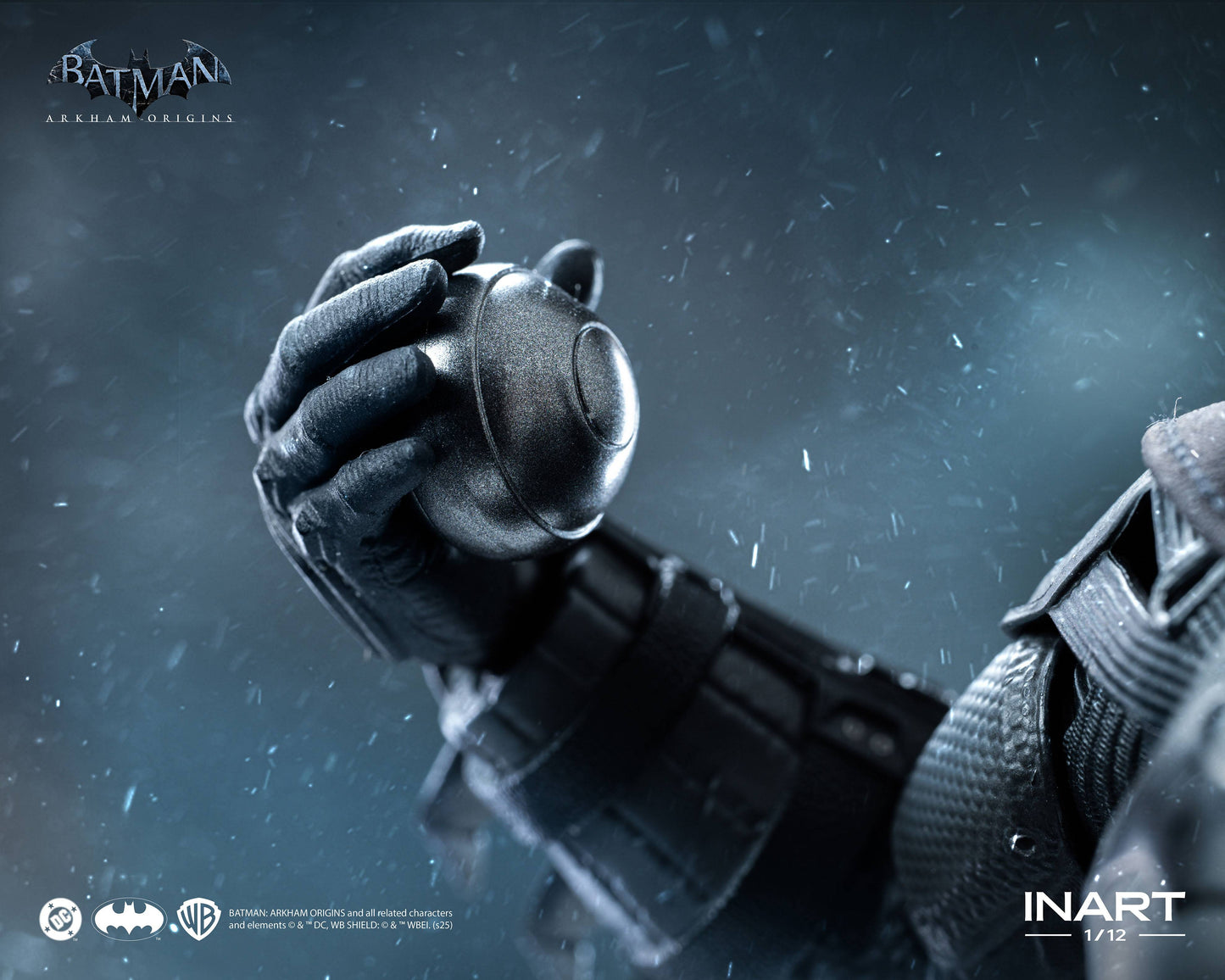 (Pre-order) INART Batman: Arkham Origins Batman (Battle Damaged Ver.) 1/12 Scale Action Figure