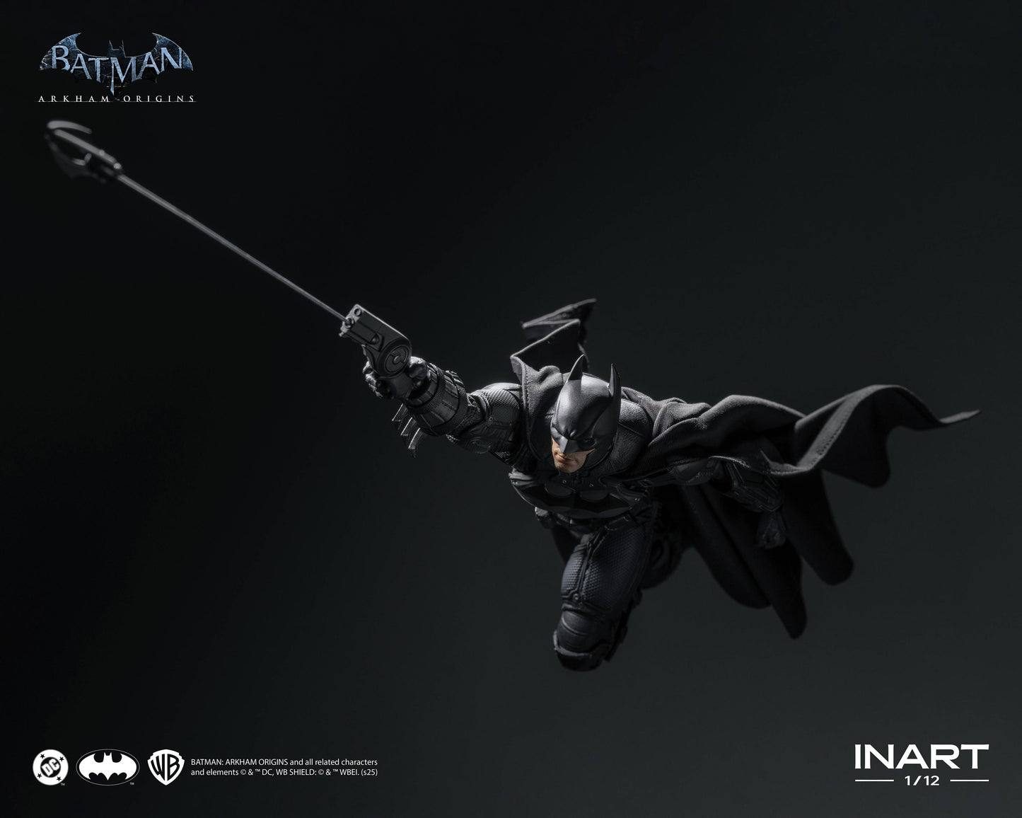 (Pre-order) INART Batman: Arkham Origins Batman (Battle Damaged Ver.) 1/12 Scale Action Figure