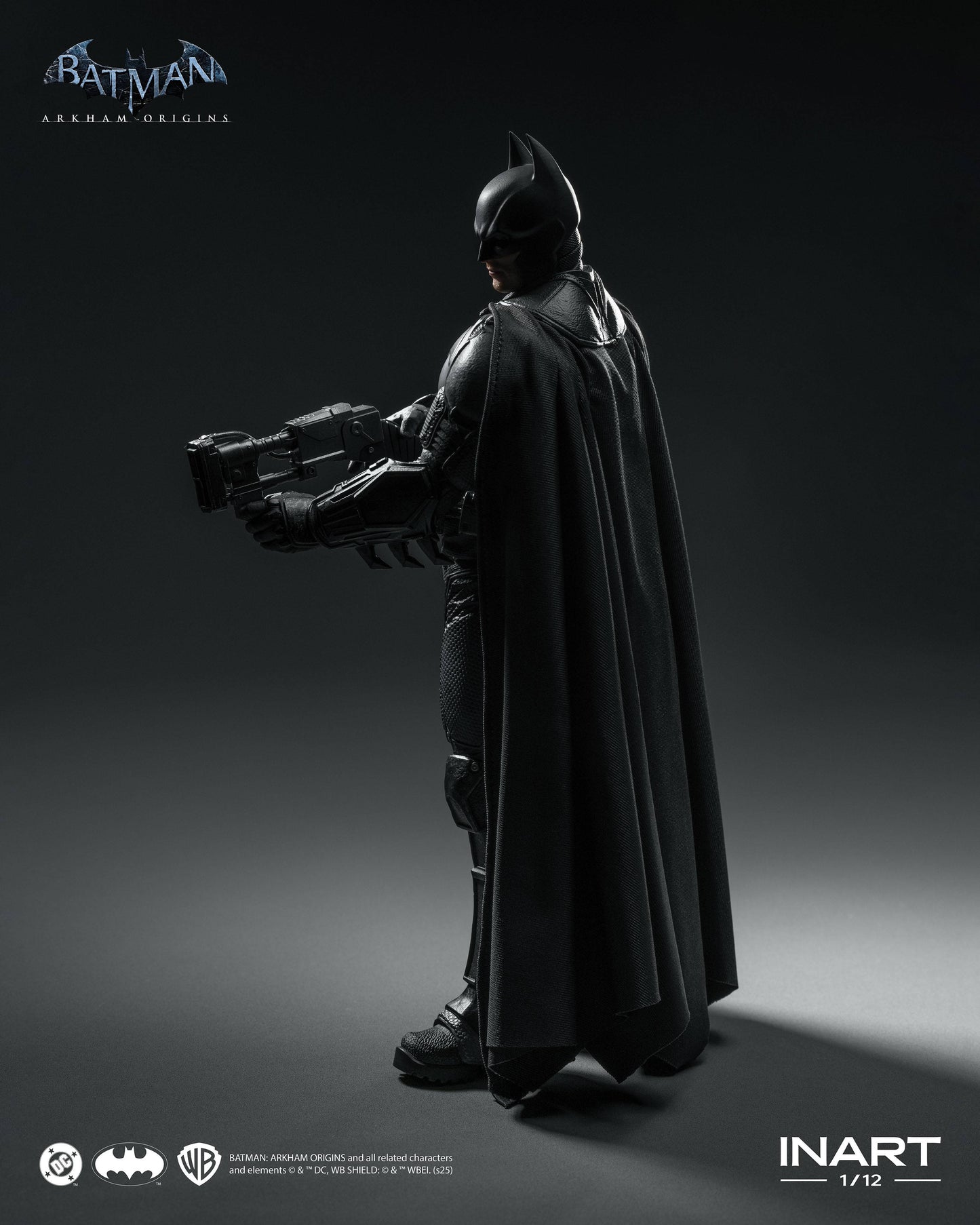 (Pre-order) INART Batman: Arkham Origins Batman (Battle Damaged Ver.) 1/12 Scale Action Figure