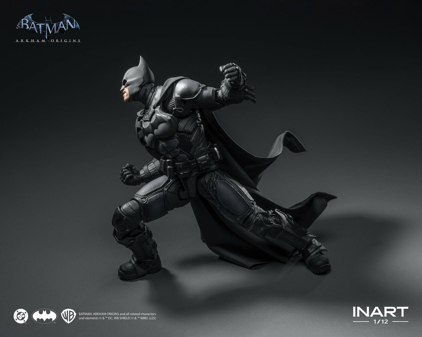 (Pre-order) INART Batman: Arkham Origins Batman (Battle Damaged Ver.) 1/12 Scale Action Figure