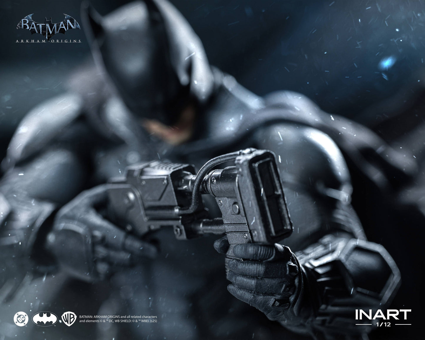 (Pre-order) INART Batman: Arkham Origins Batman (Battle Damaged Ver.) 1/12 Scale Action Figure