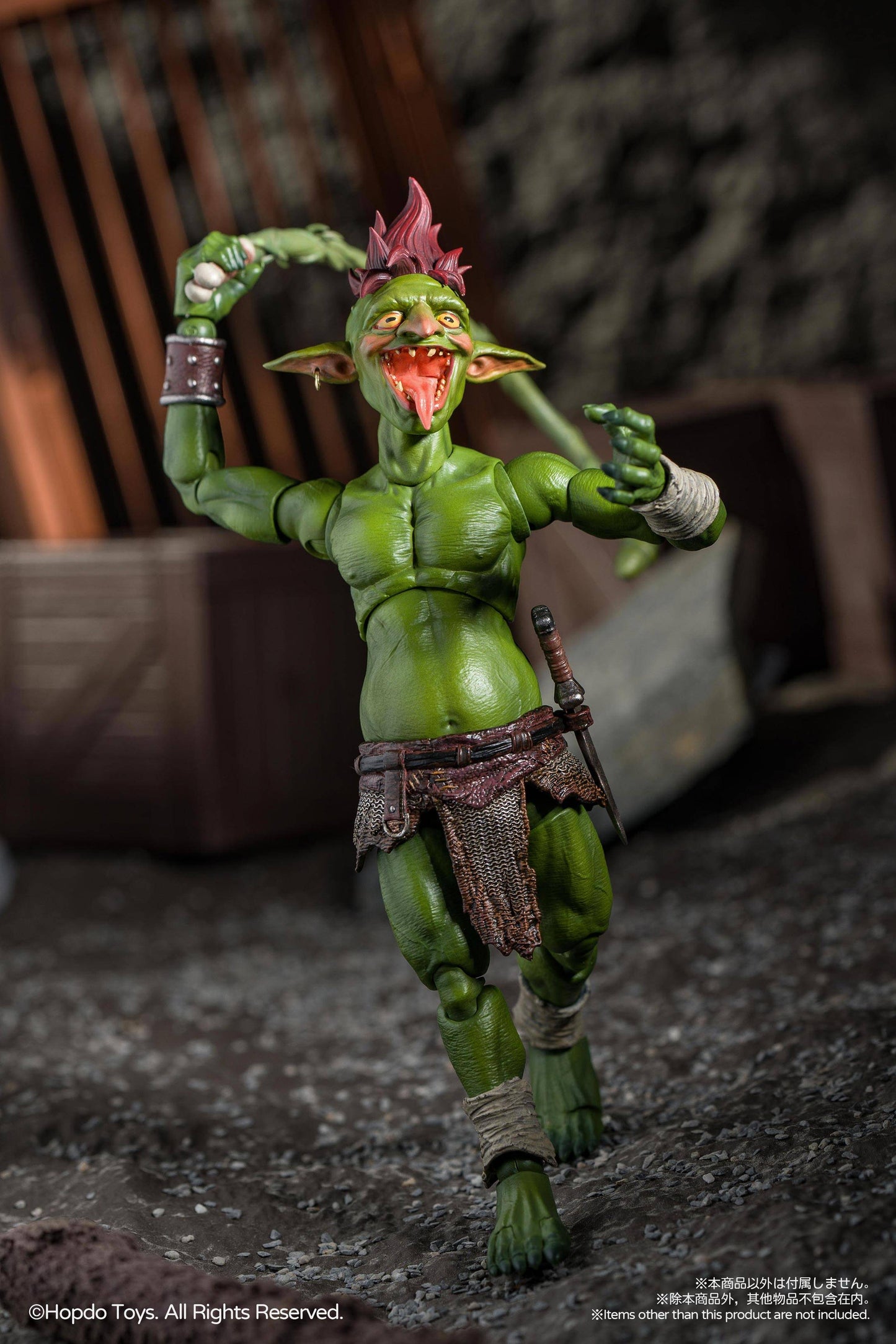 HopDo Toys Goblin Tribe Mohawk Goblin 1/12 Action Figure