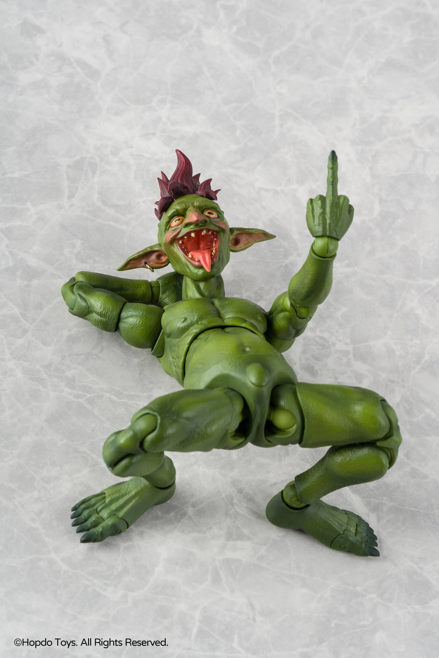 HopDo Toys Goblin Tribe Mohawk Goblin 1/12 Action Figure