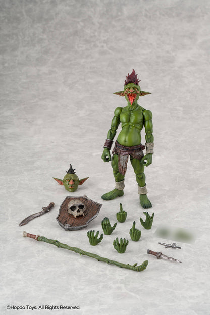 HopDo Toys Goblin Tribe Mohawk Goblin 1/12 Action Figure