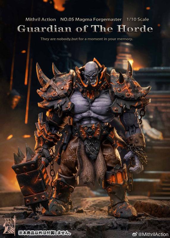 uardian of the Horde Magma Forgemaster 1/10 Scale Action Figure – Sugoicollectible NZ & AUS