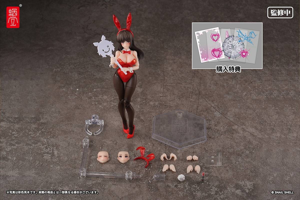 Snail Shell Imaginary JK Series JK-01 Bunny Girl Rena Deluxe Set 1/12 Action Figure