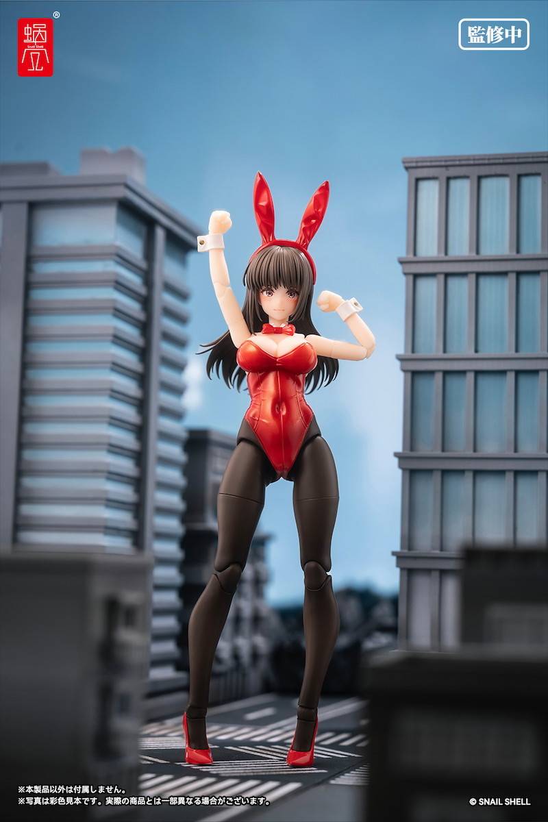 Snail Shell Imaginary JK Series JK-01 Bunny Girl Rena Deluxe Set 1/12 Action Figure