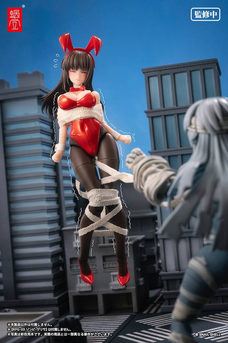 Snail Shell Imaginary JK Series JK-01 Bunny Girl Rena Deluxe Set 1/12 Action Figure
