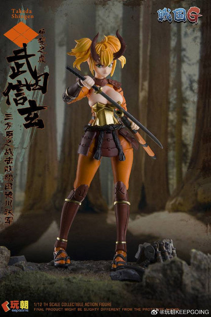 KeepGoing Studio Sengoku G Takeda Shingen 1/12 Action Figure