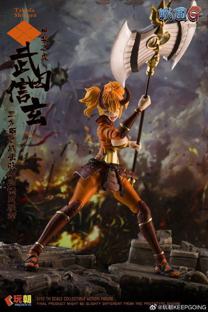 KeepGoing Studio Sengoku G Takeda Shingen 1/12 Action Figure